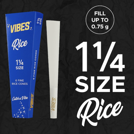 1 1/4" Rice - Cones - Vibes