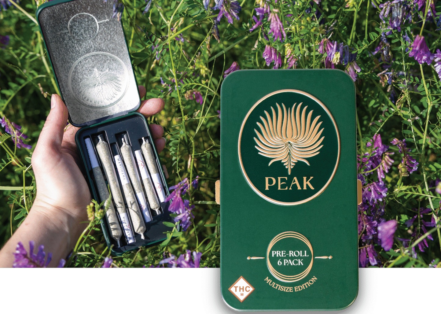 6x0.58g Preroll Pack Tin (Sunrize Social)