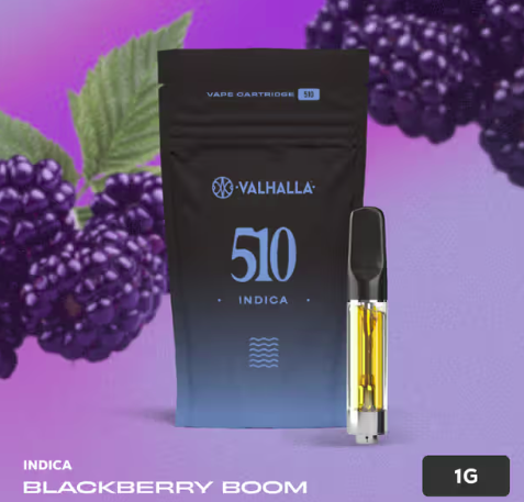 Blackberry Boom | Vape Cartridge | 1g