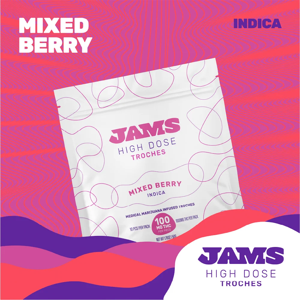 Mixed Berry 100mg 10pk Troches