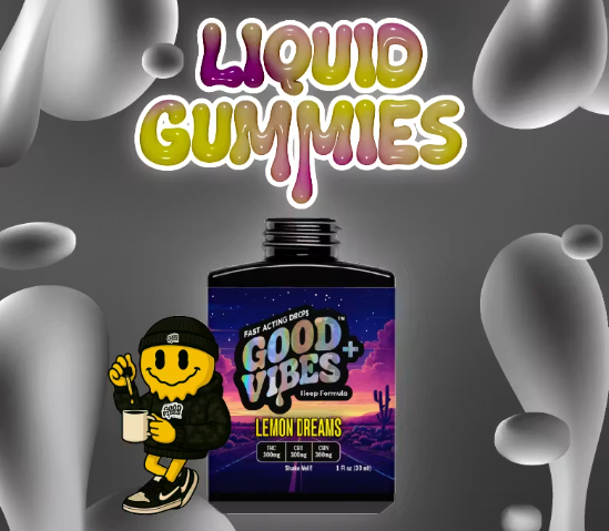 100mg Good Vibes Tincture - Lemon for sleep THC+CBD