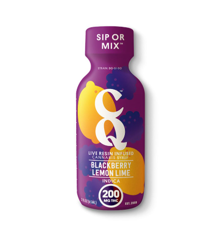 CQ - Blackberry Lemon Lime - 200mg Live Resin Syrup