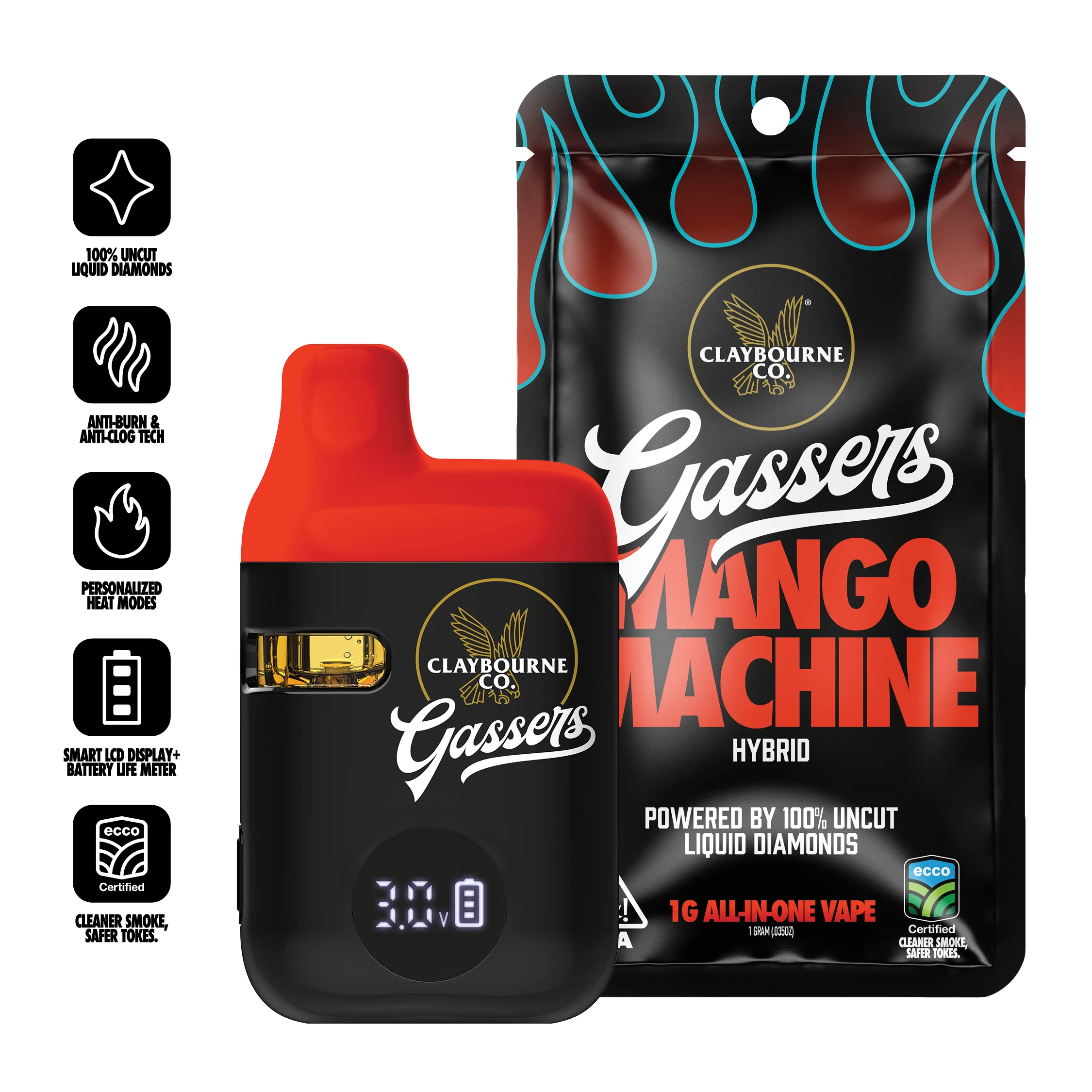 DISPOSABLE(LIQUID DIAMONDS) - HYBRID - MANGO MACHINE