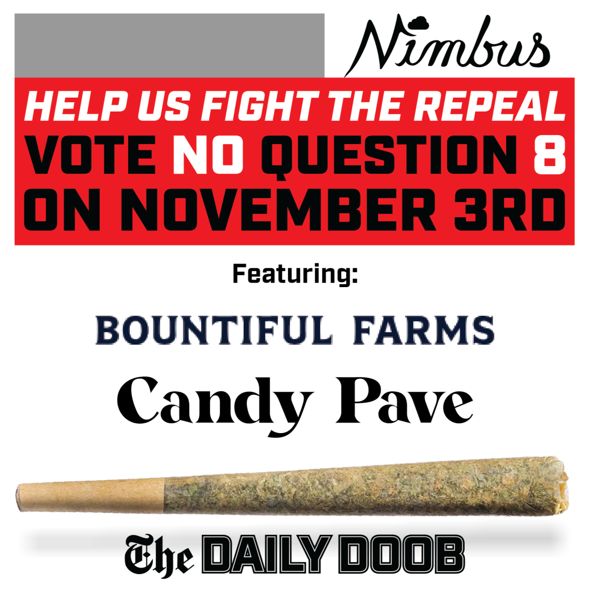 Candy Pave Vote No Daily Doob