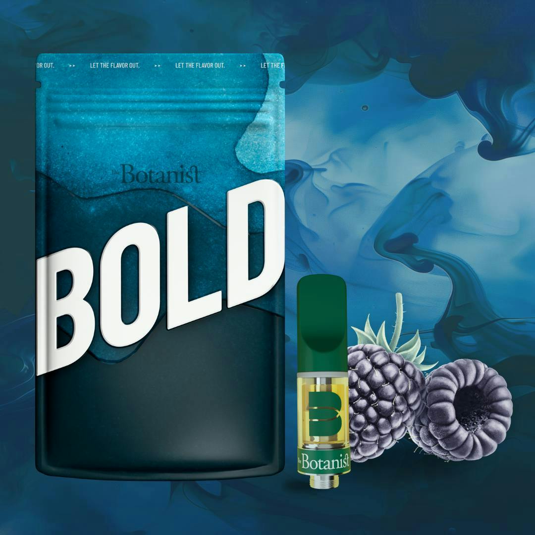 The Botanist BOLD - Blue Razzberry - 1g - Vape Cartridge