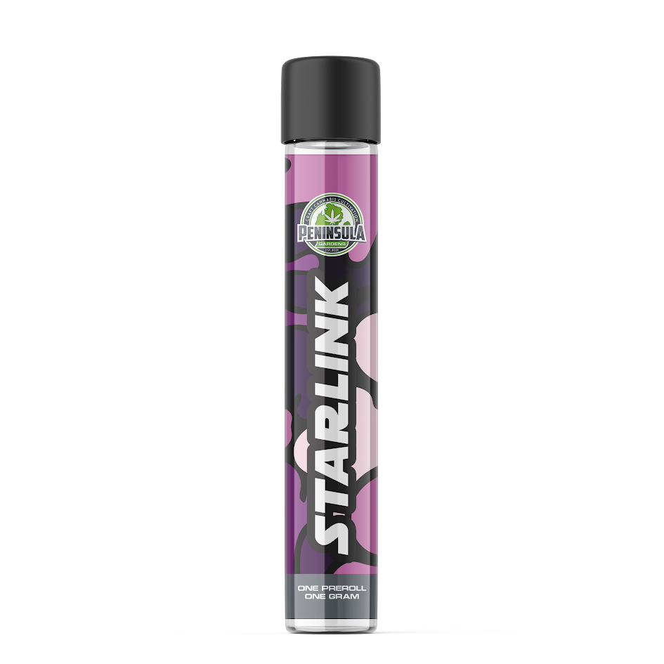 Peninsula Gardens Pre Roll 1g - Starlink