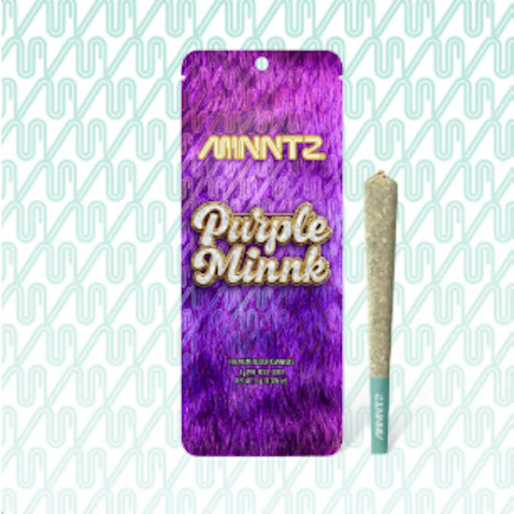 Minntz | 1g Preroll | Purple Minnk