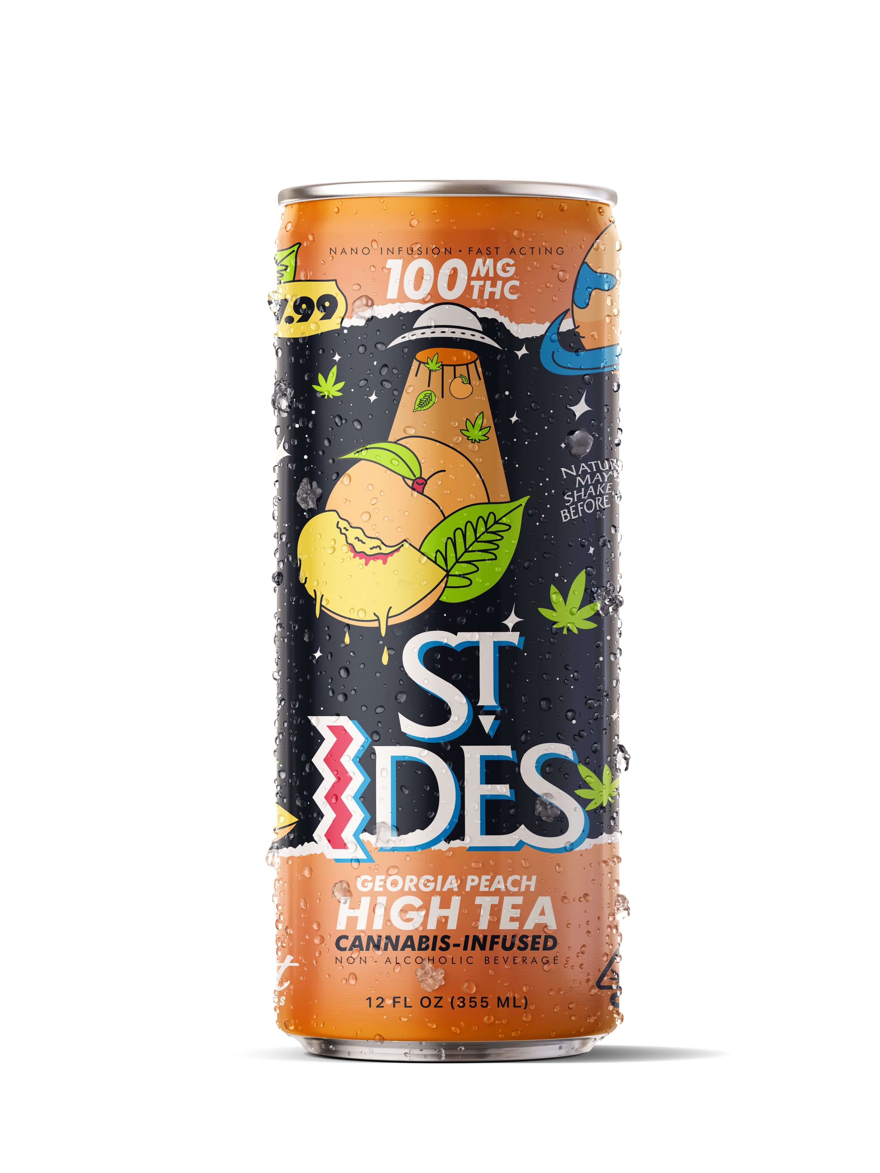 St Ides - Georgia Peach High Tea 100mg