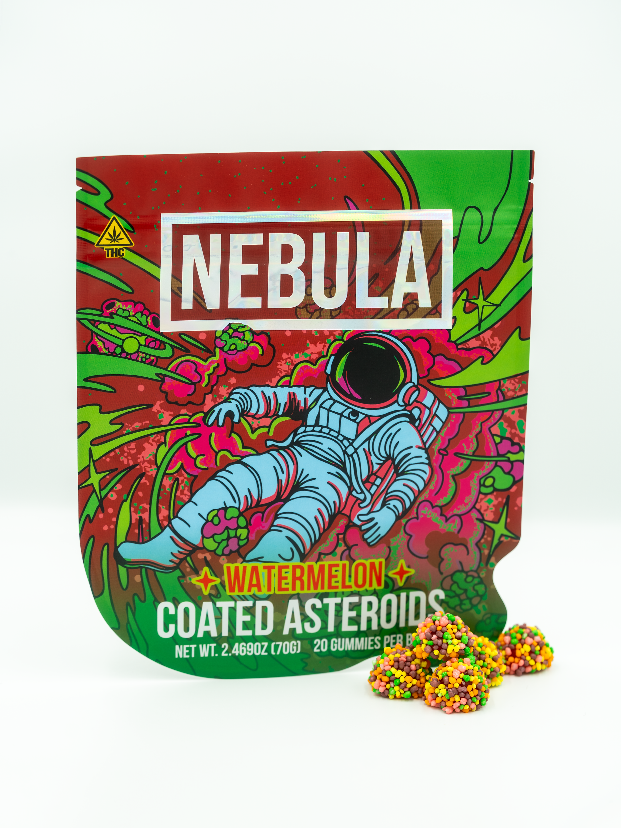 Watermelon Asteroids 100mg THC