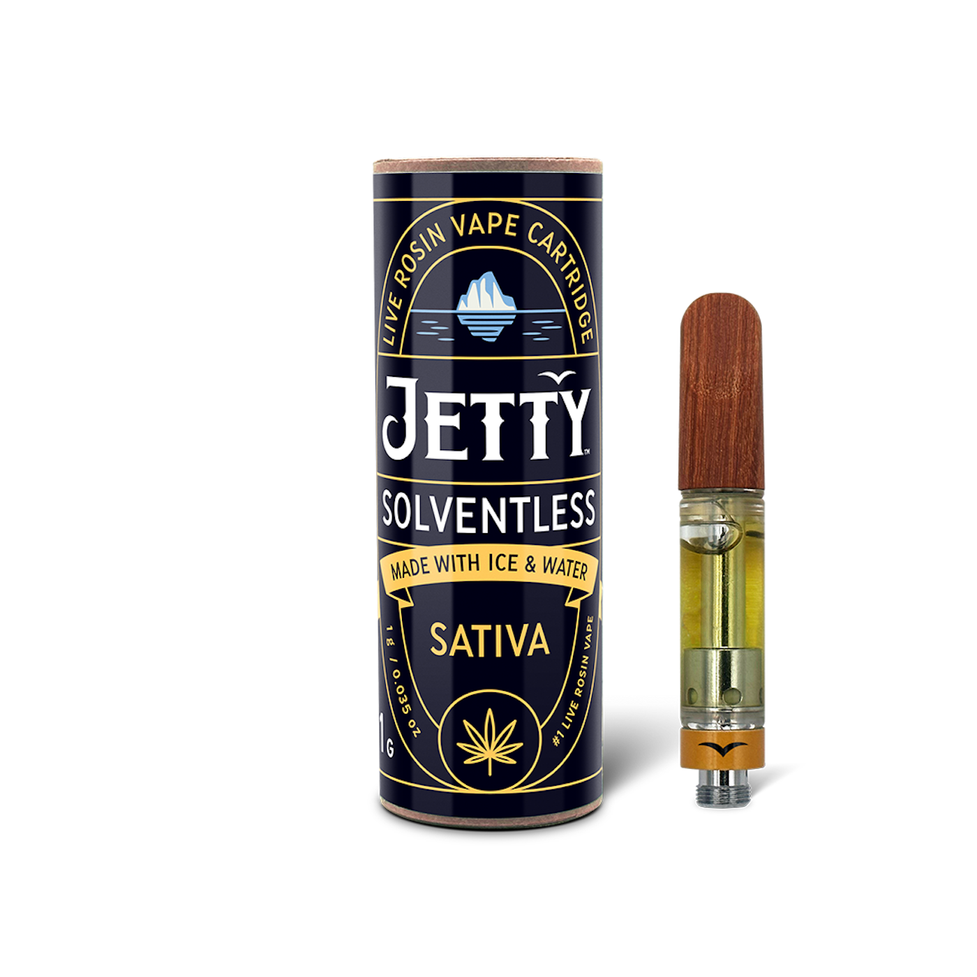 Jetty | Guava Fez | Live Rosin | Solventless | Cart | 1g