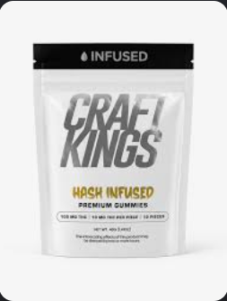 Craft Kings Edibles 10pk/100mg Hash Infused- Mango