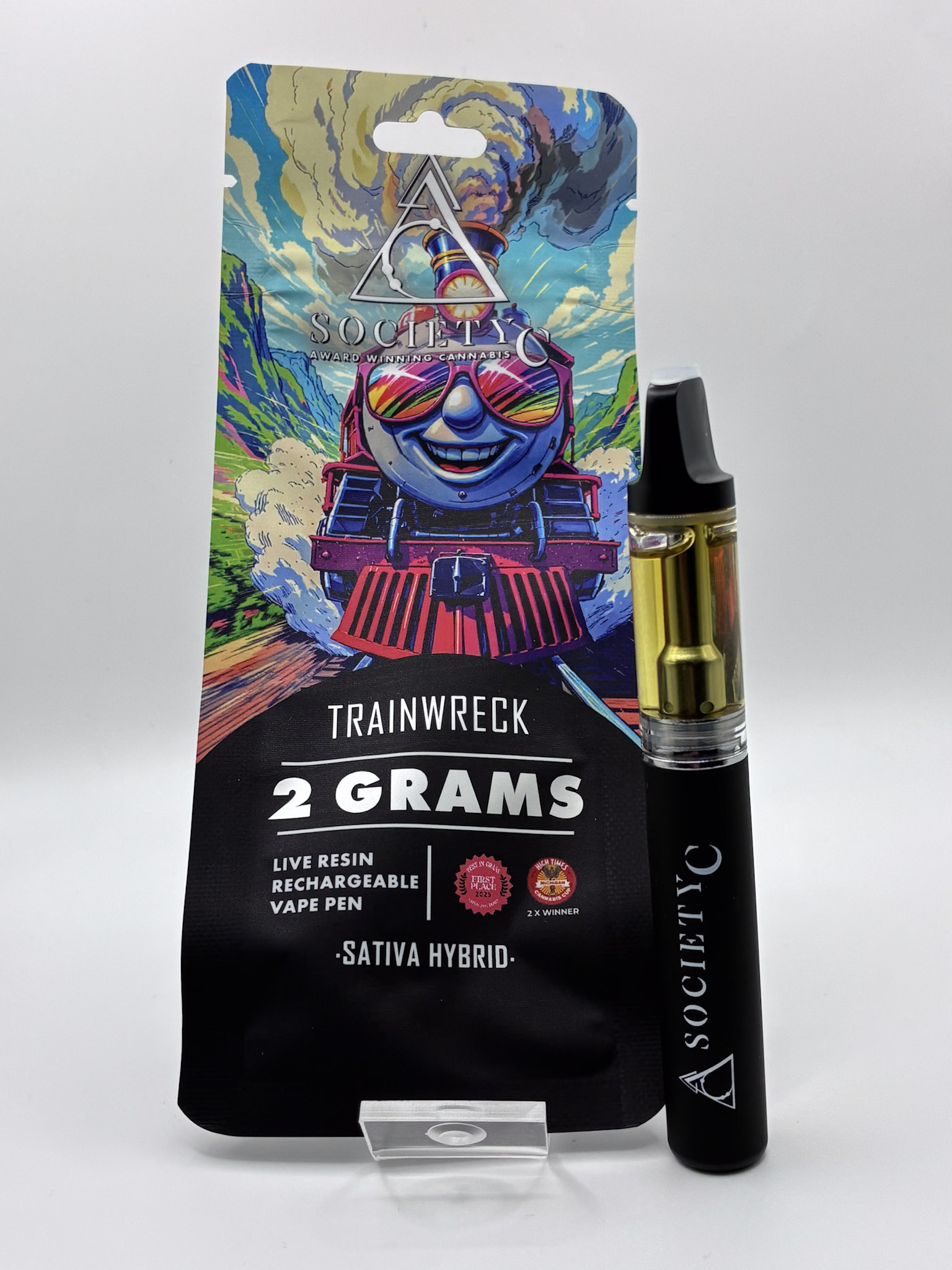 Disposable | Live Resin | Train Wreck | 2g | Society C