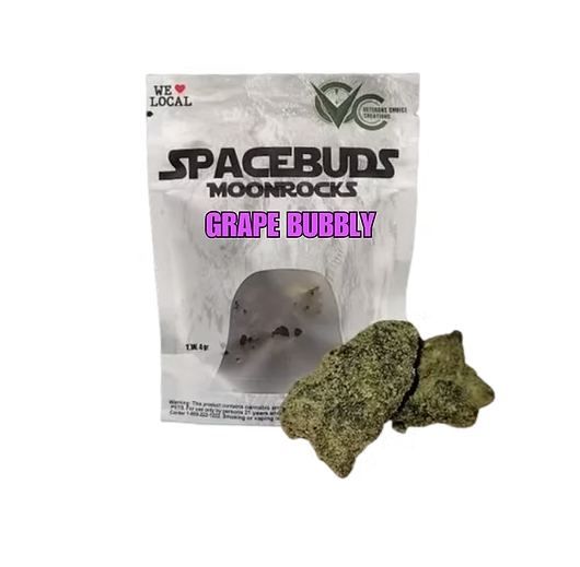 Spacebuds - Grape Bubbly Moonrocks - 4g