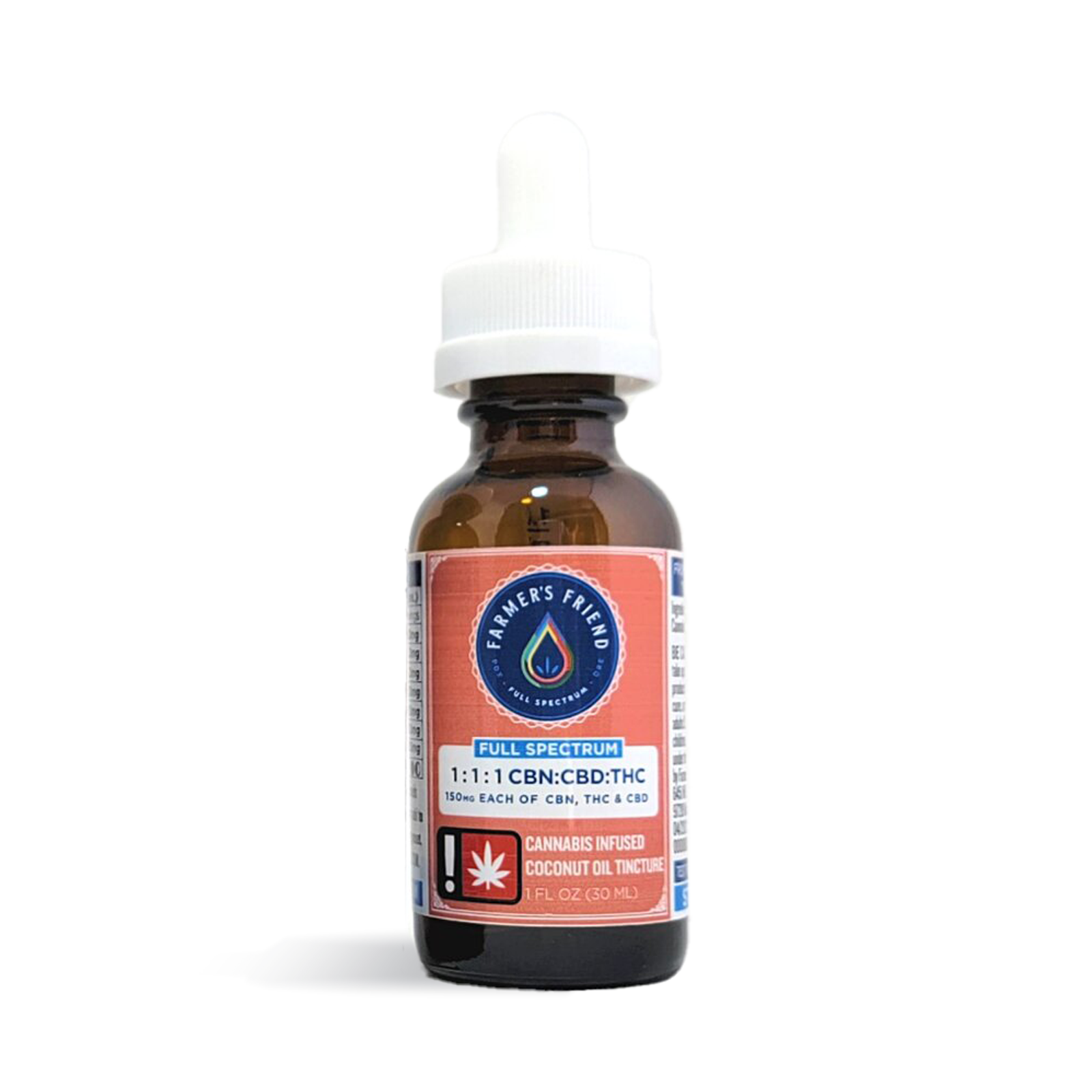 1:1:1 CBN/CBD/THC Tincture - 1oz