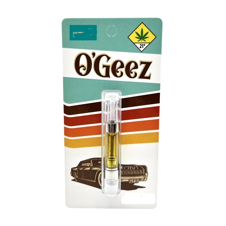 O'Geez God's Gift (Indica) 1g Cartridge