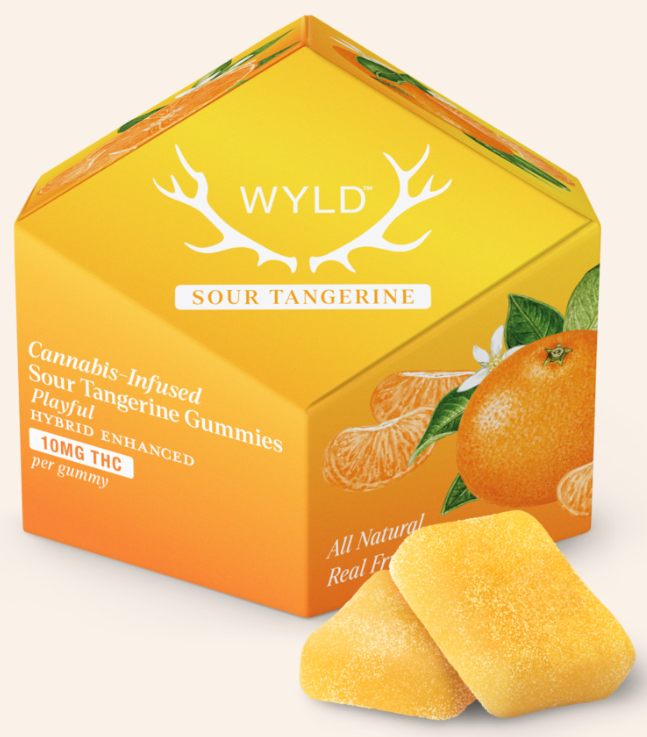 Wyld - Gummies - (H) - Sour Tangerine - 100mg