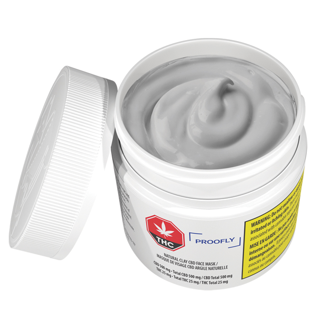 Natural Clay CBD Face Mask | 100mg