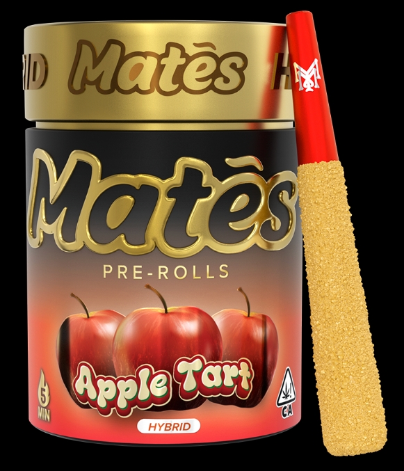 MuhaMeds - Mates Infused Pre-Roll - x 5 pk - Apple Tart