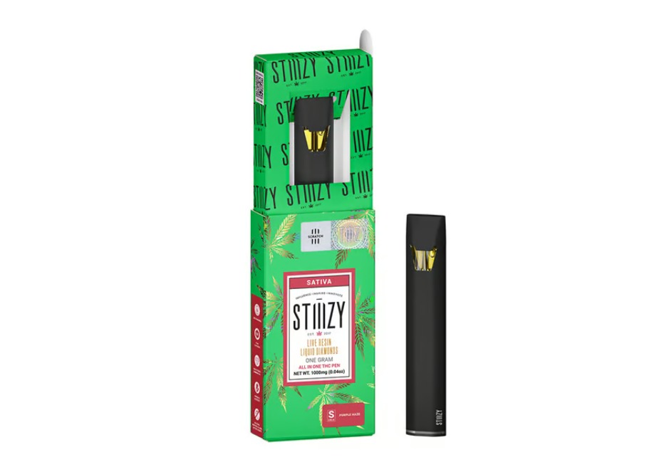 Stiiizy - Purple Haze Live Resin Liquid Diamond Disposable Vape - 1g