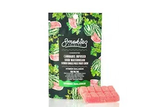 Smokiez - Sour Watermelon Fruit Gummies 1pk - 100mg