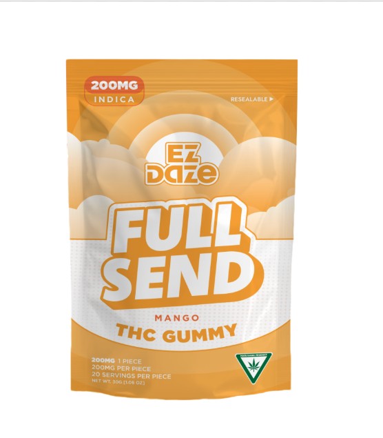 Full Send 200mg Single Gummy - Mango