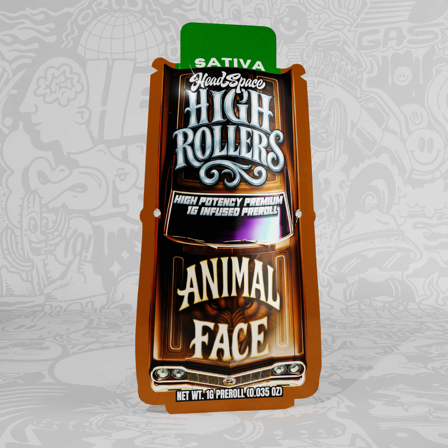 High Rollers Animal Face