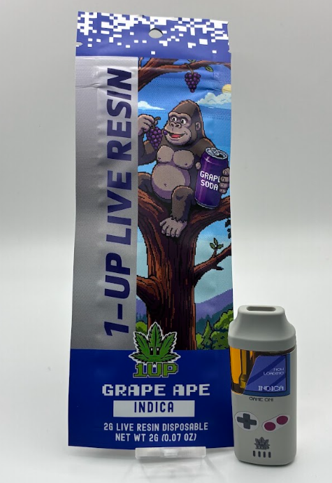 Disposable | Resin | Grape Ape | 2g | 1UP
