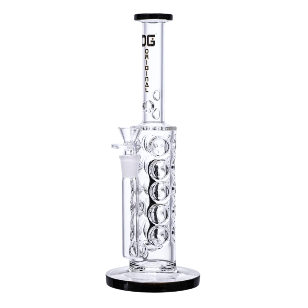 11" Multi-eyes Pinch Tube Bong | Black