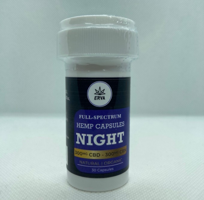 Cbd/cbn Night Capsules 300mg