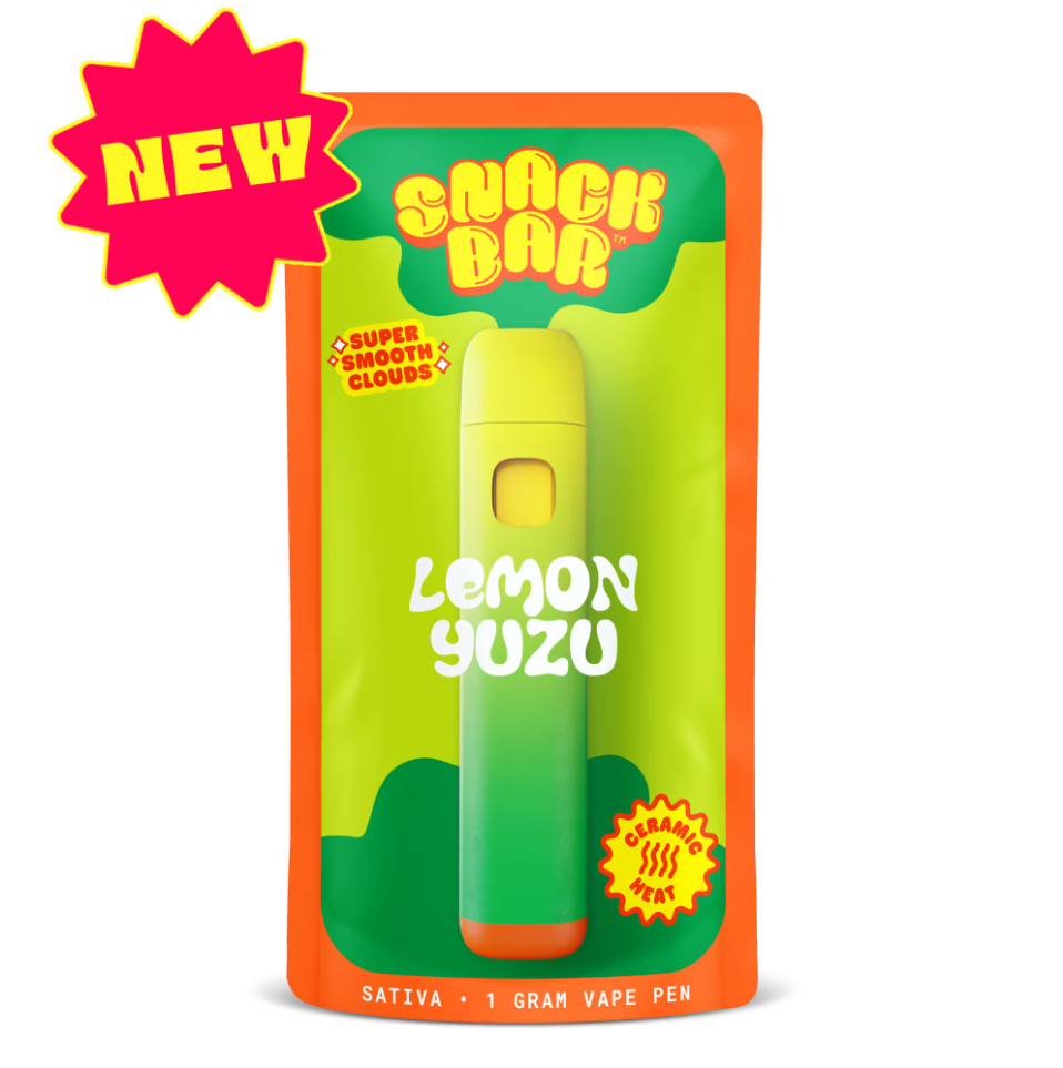 SNACKBAR Pen 1000mg: Lemon Yuzu