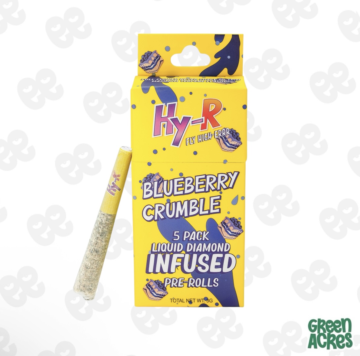 Blueberry Crumble 5 Pack Infused Pre-Roll (0.6gx5)