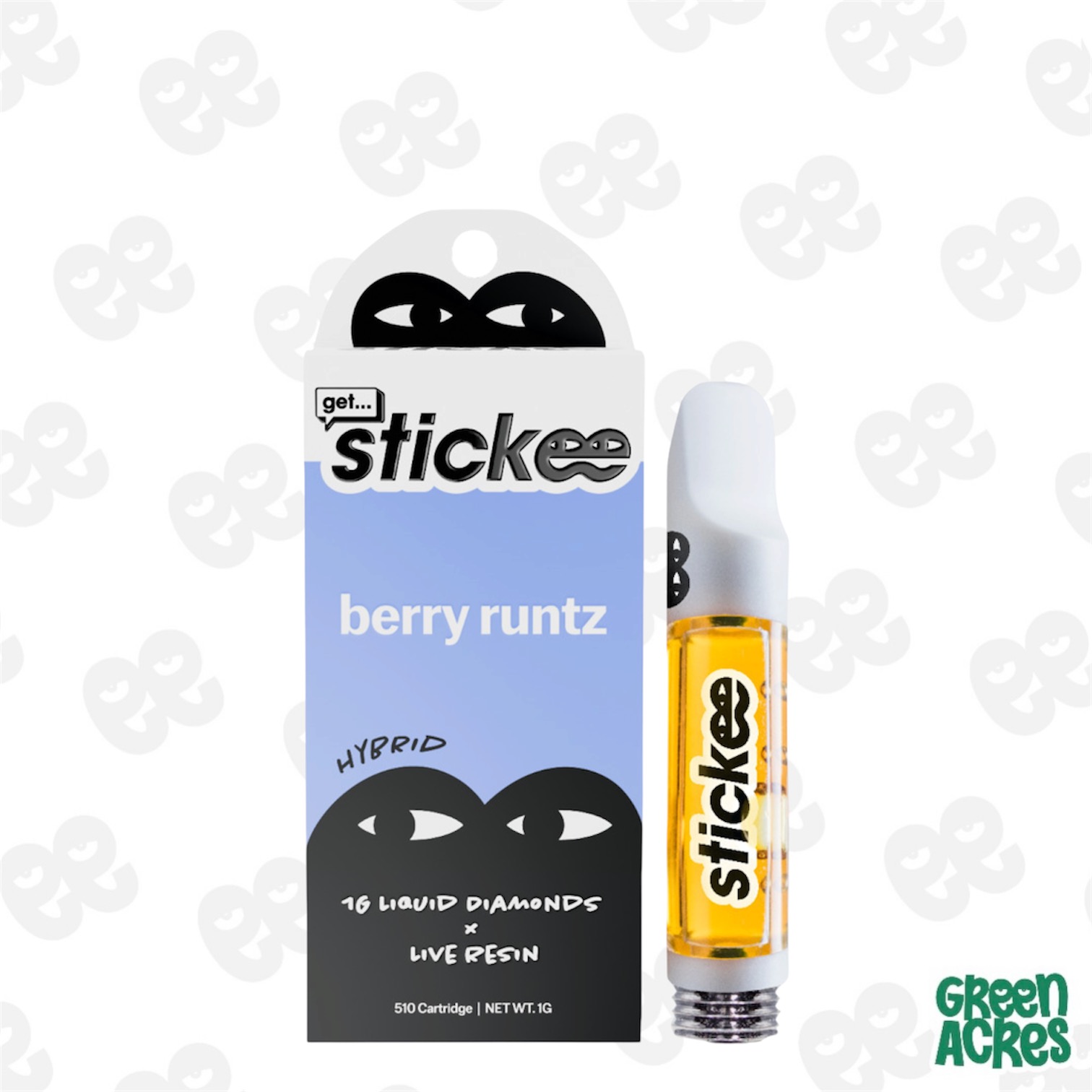 Stickee: Berry Runtz  1G LR X LQD Cartridge