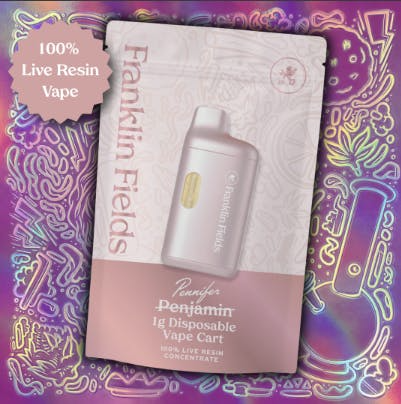FRANKLIN FIELDS PENNIFER | 1G LIVE RESIN DISPOSABLE | MOTHER OF BERRIES