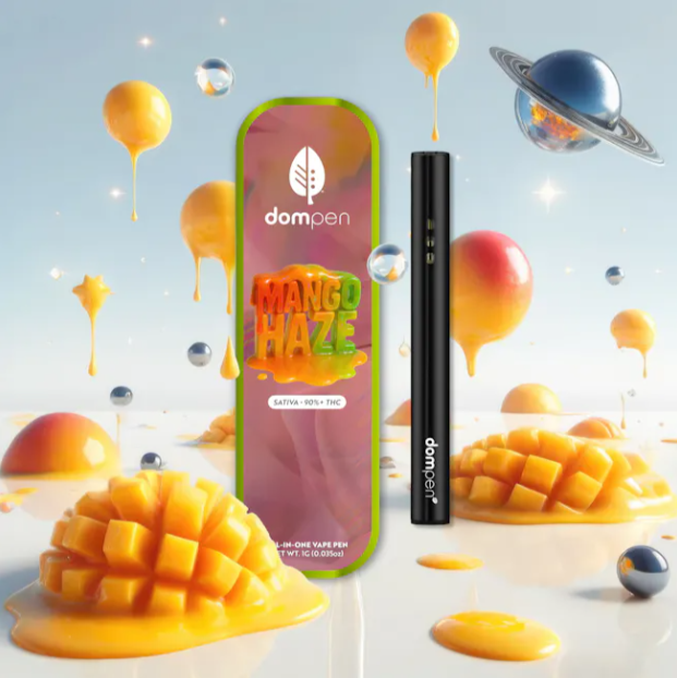 Dom Pen: Mango Haze 1G Vape Disposable