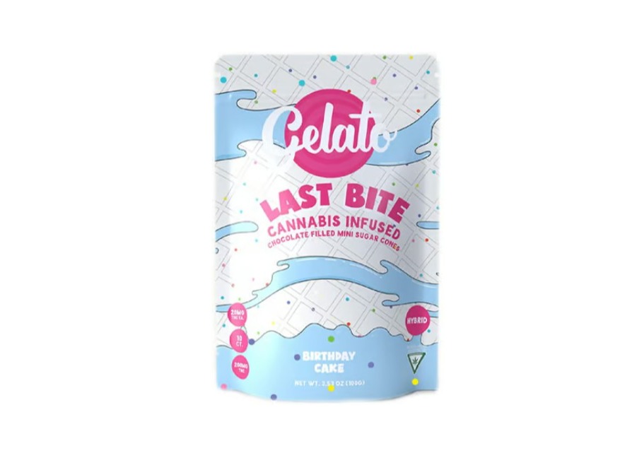 Gelato: Birthday Cake - Last Bite Cones