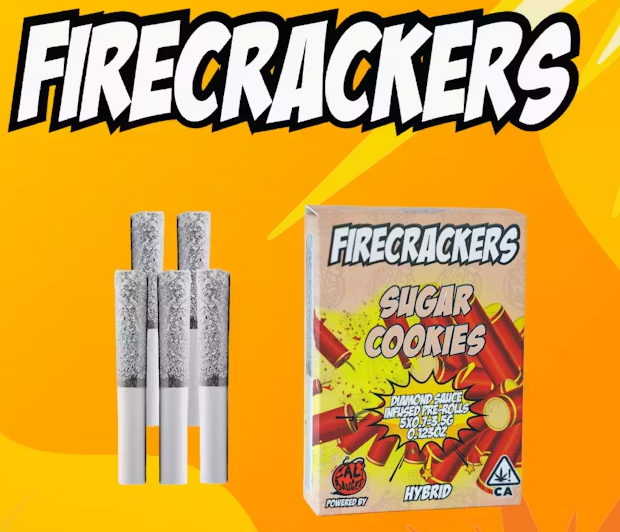 Firecracker Sugar Cookies 5pk 0.7g