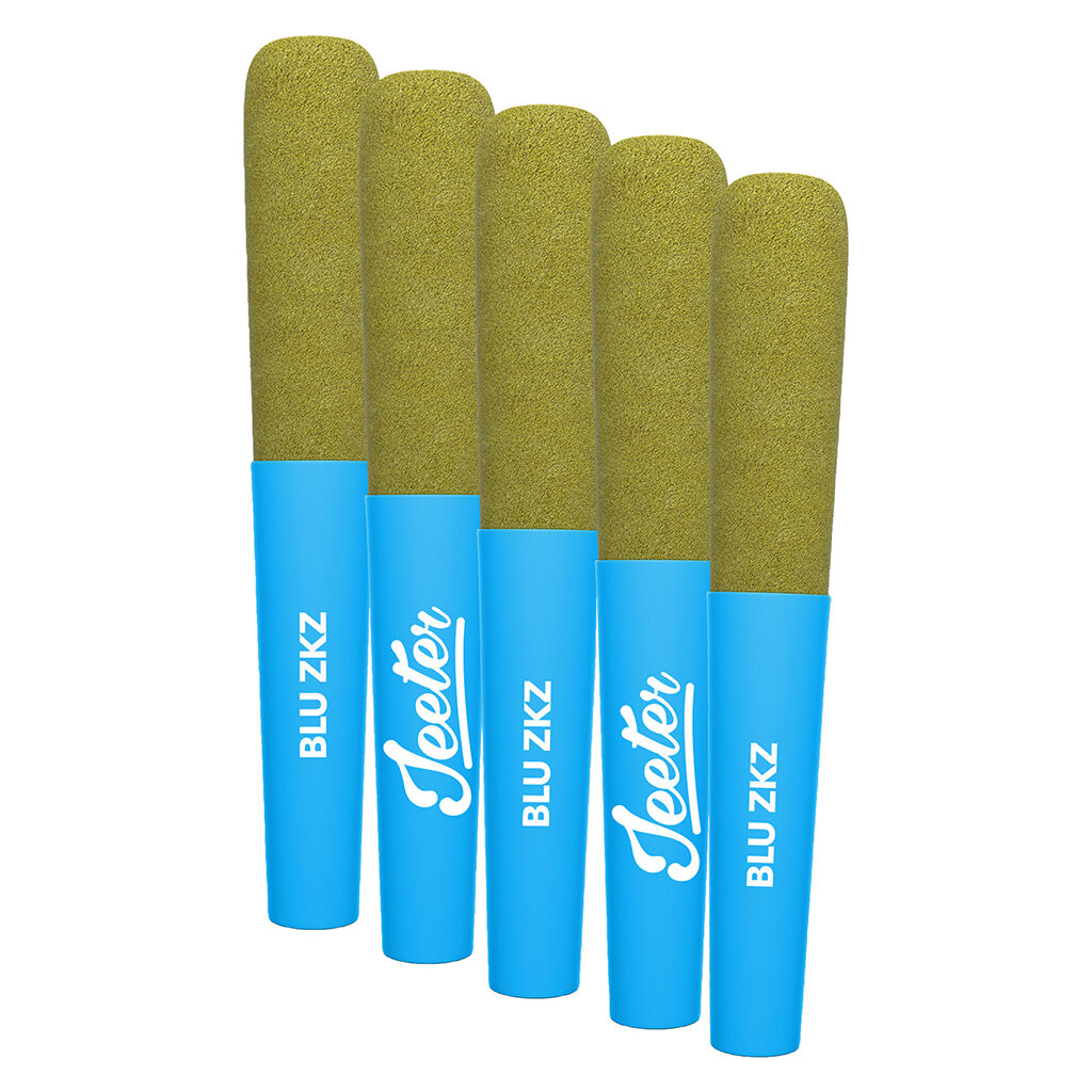 Jeeter - Baby Jeeter Infused Blue ZKZ Pre-Roll - Indica - 5x0.5g