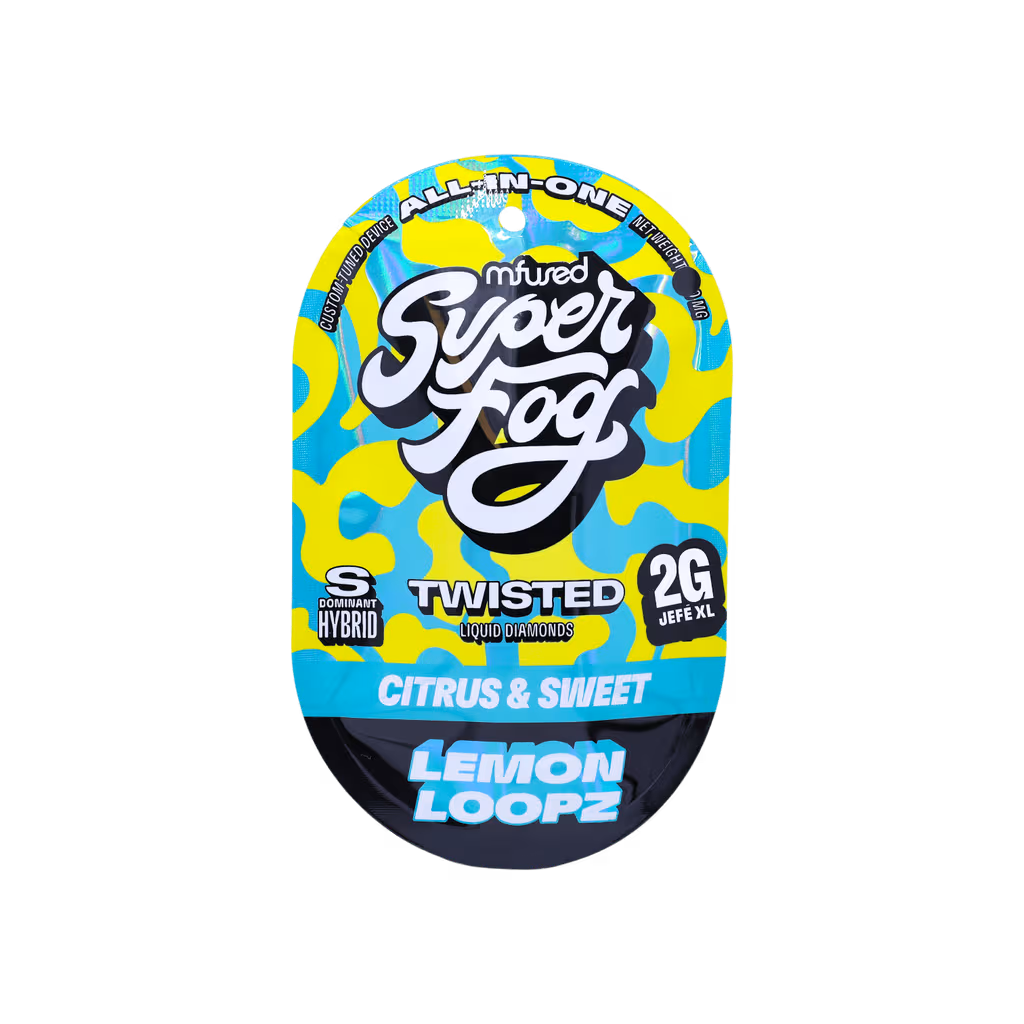 Mfused Super Fog Twisted Lemon Loopz Vape
