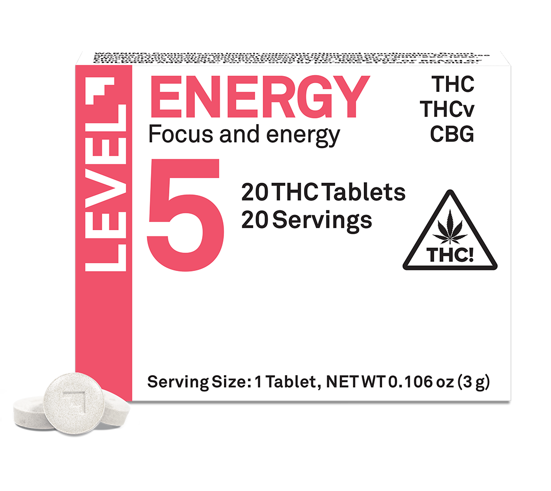 Level 5 | ProTab - Energy Tablet | 100mg 20pk