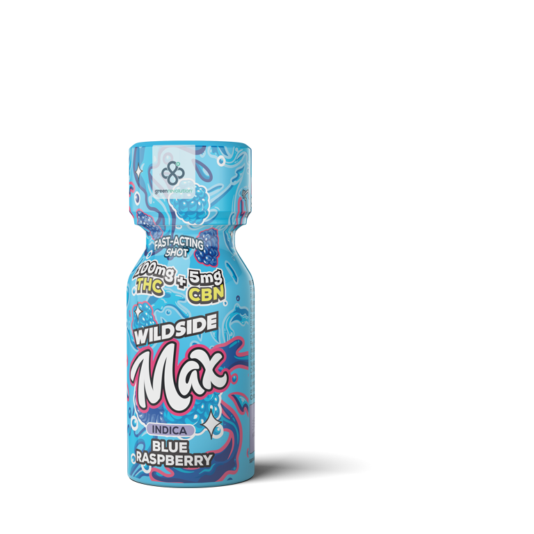 Wildside | Nano Shot Max | Chill Blue Raspberry | 100mg | .1g by Wild Side - edibles cannabis product