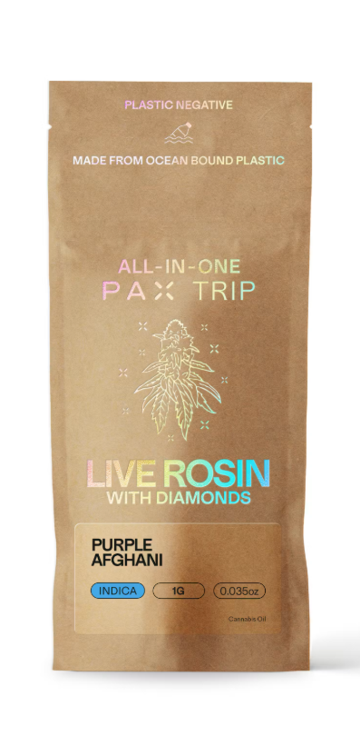 PAX Live-Rosin + Diamond All-in-One Purple Afghani Vape
