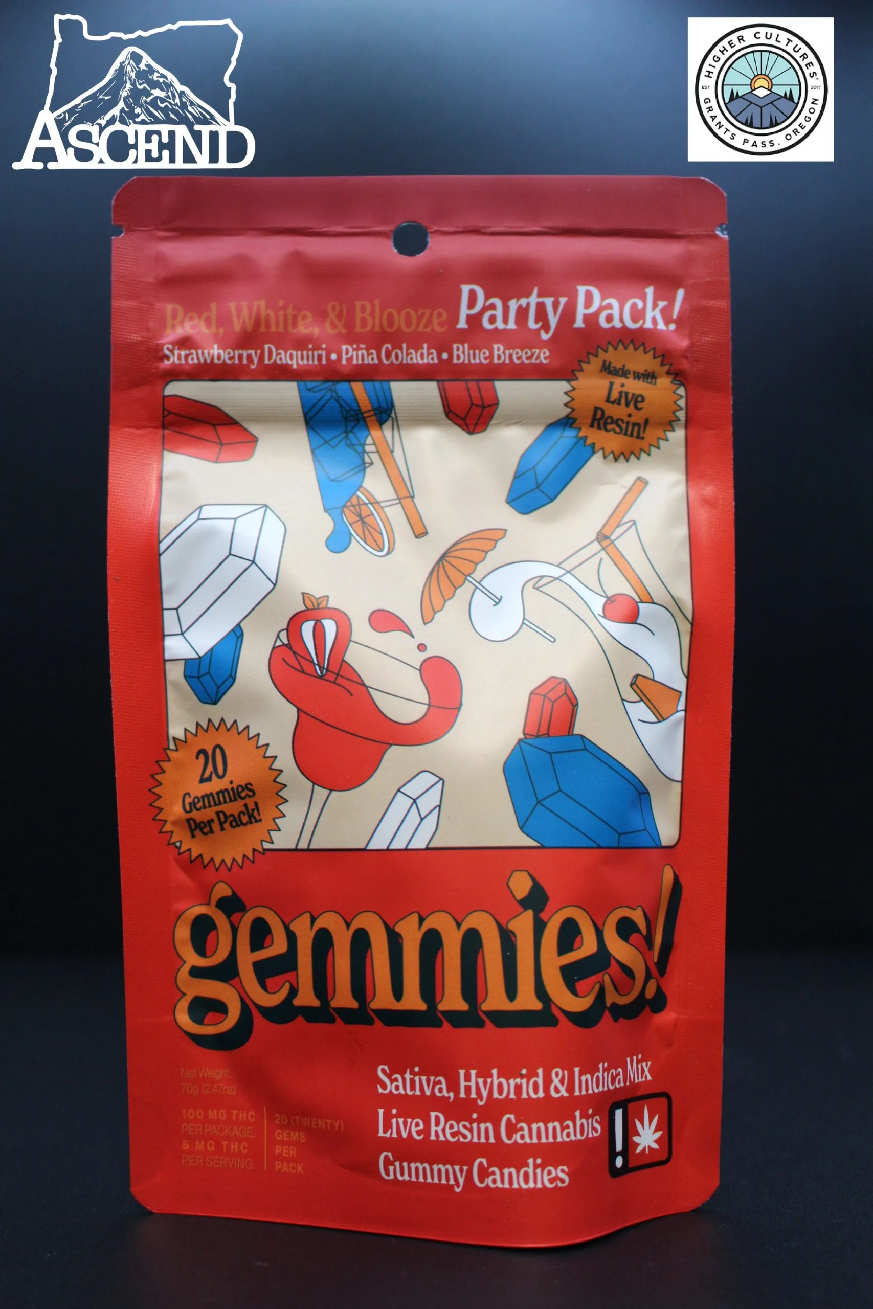 Gemmies - Yumberry Single Gummy 100MG