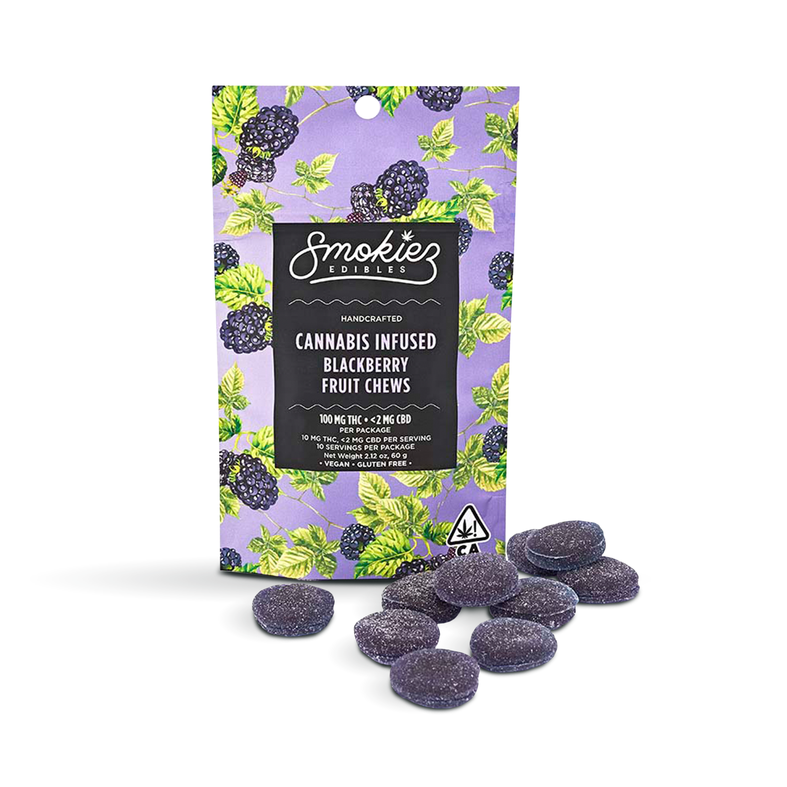 Smokiez Edibles — Blackberry Fruit Chews