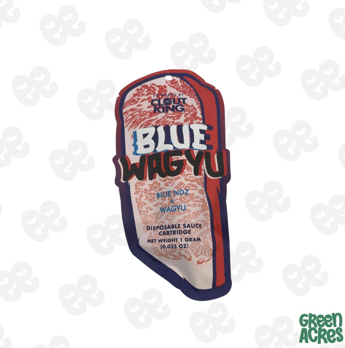 Blue Wagyu 1G Sauce Vape Disposable
