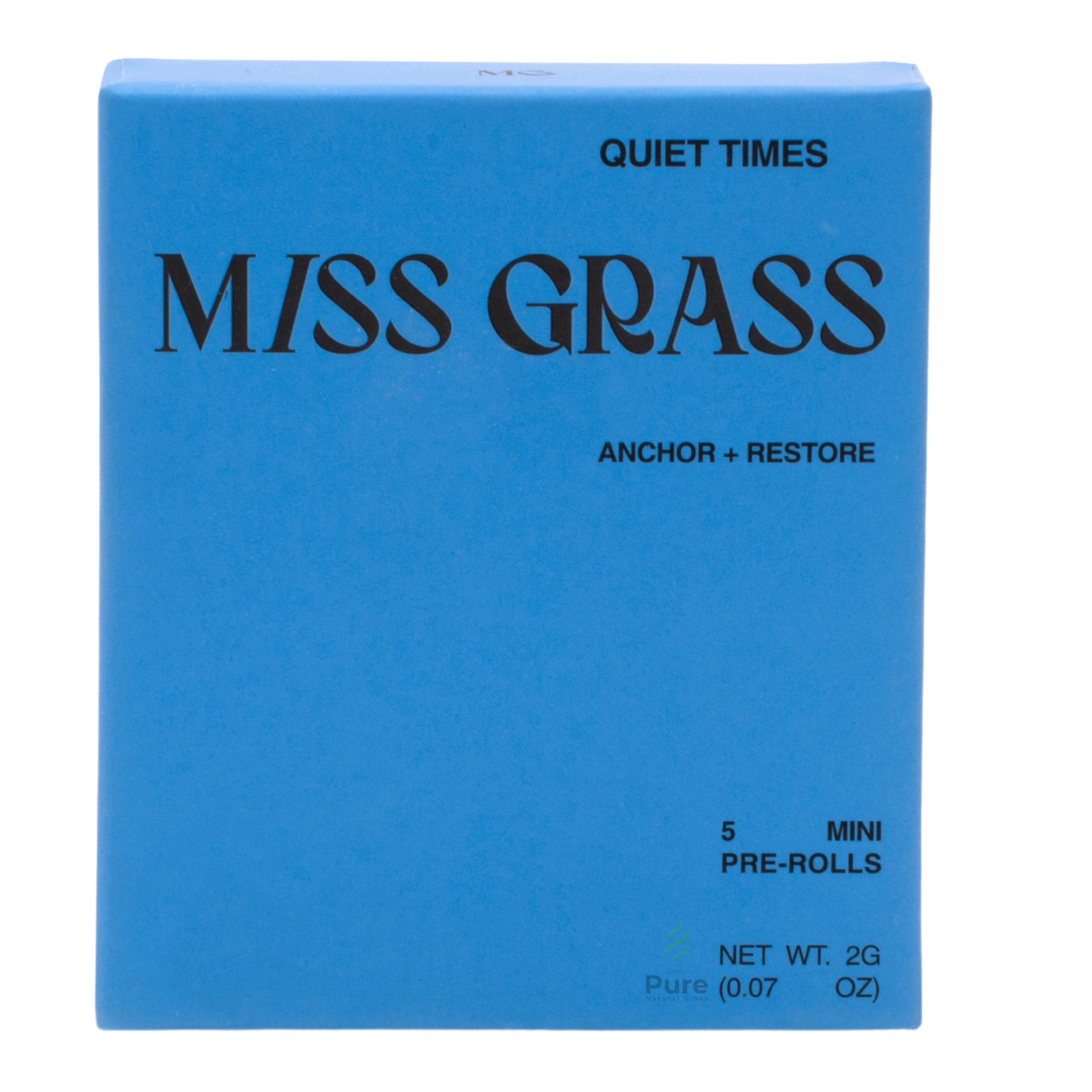 Miss Grass | Pre-Roll Packs | Quiet Times 5pk | 2.0g
