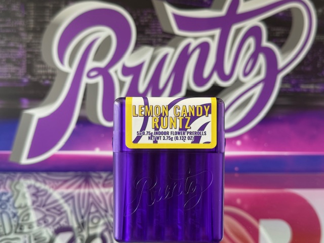 Runtz | Preroll | Lemon Candy Runtz | .75g | 5-Pack | 3.75g | Sativa-Hybrid | 26.43% THC