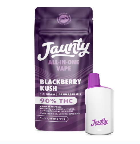 Jaunty - Blackberry Kush Disposable Vape - 1.5g