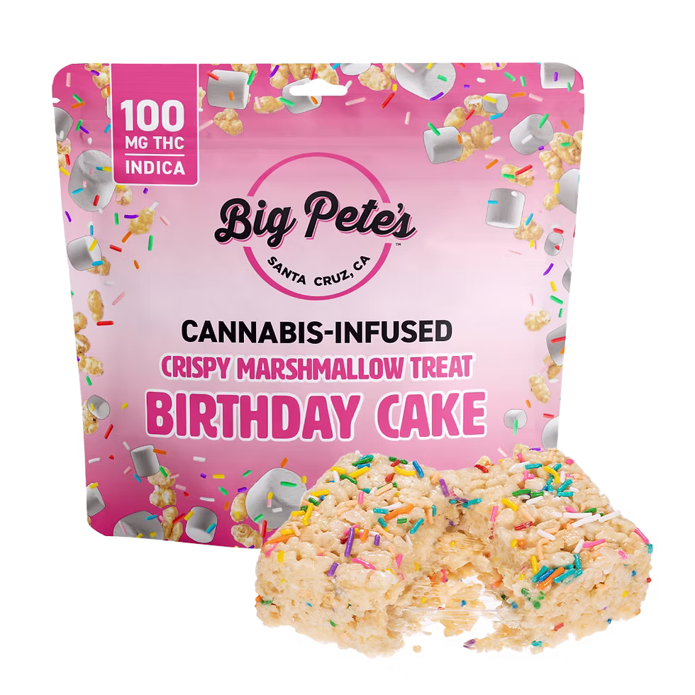 Big Pete's Treats — Birthday Cake Crispy Treat