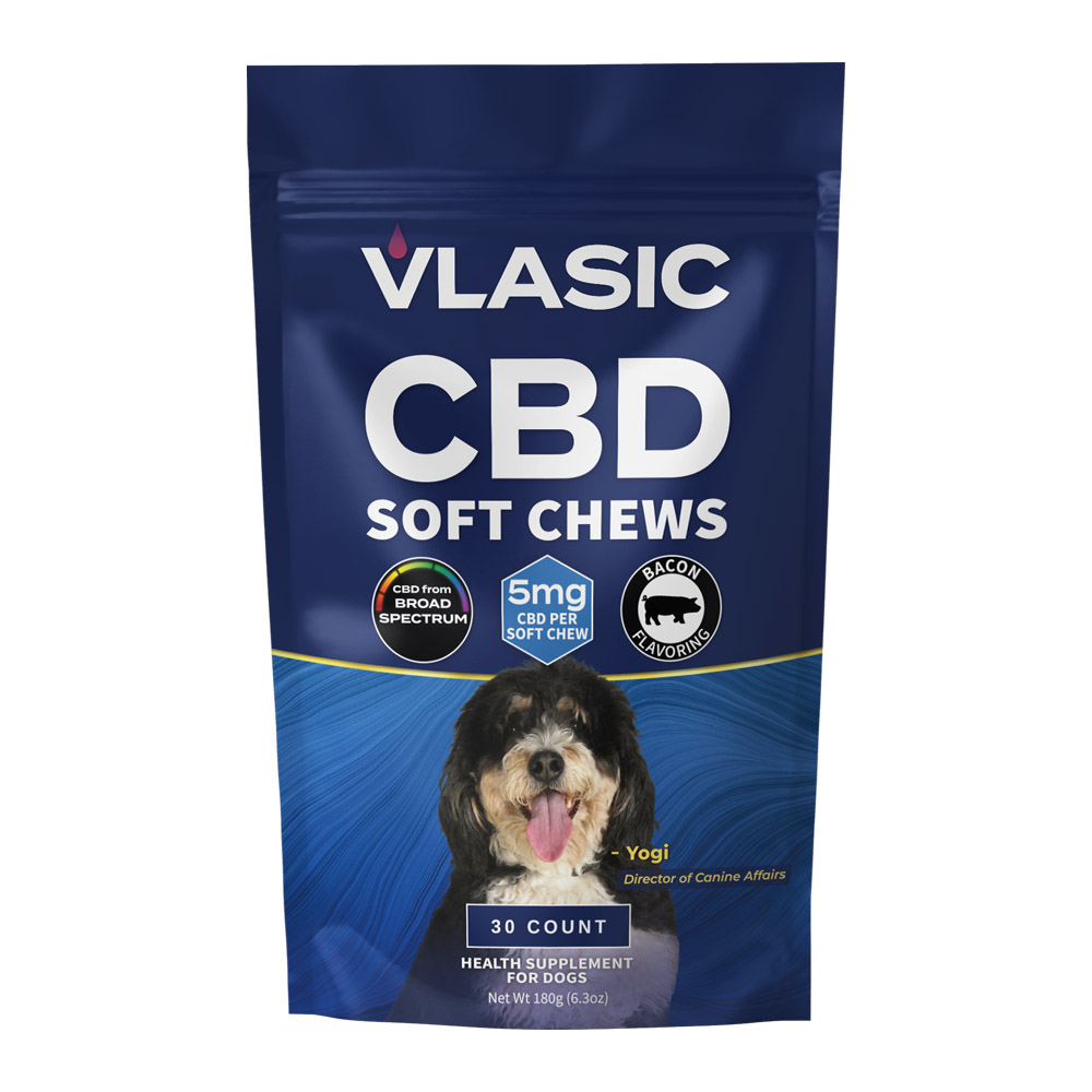Broad Spectrum CBD Dog Chews (Bacon Flavor) | 150mg