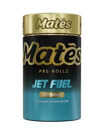 Muha Meds | Mates | Jet Fuel | 5pk Infused Pre-Rolls | 3.5g